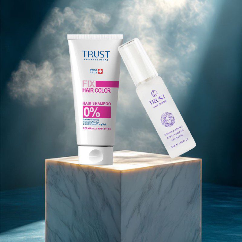 پک موهای رنگ شده